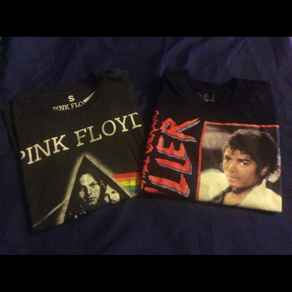 Music Graphic Tee Bundle. Men’s Size S. Never worn